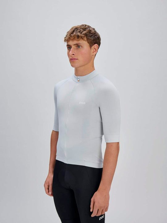 Koszulka rowerowa POC M's Thermal Lite Jersey szara
