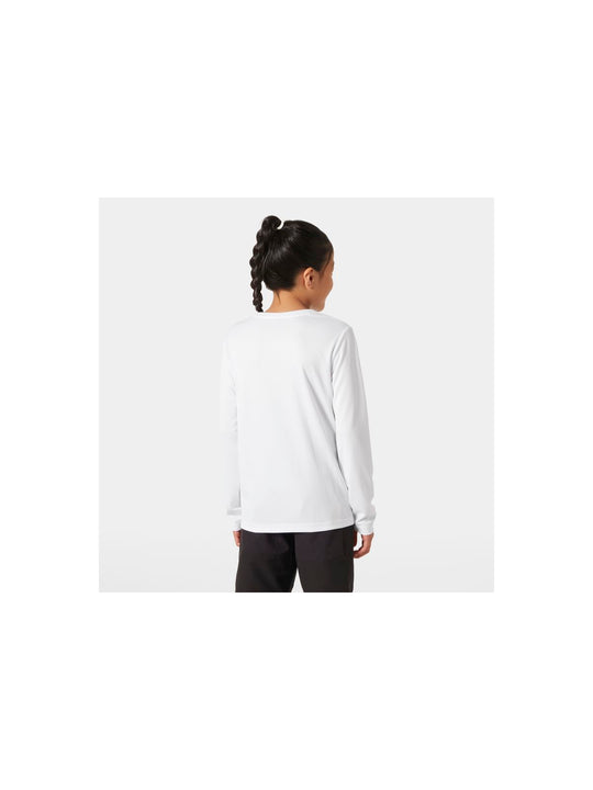 Koszulka HELLY HANSEN JR HH TECH LS CREW biały - Adventure Sports
