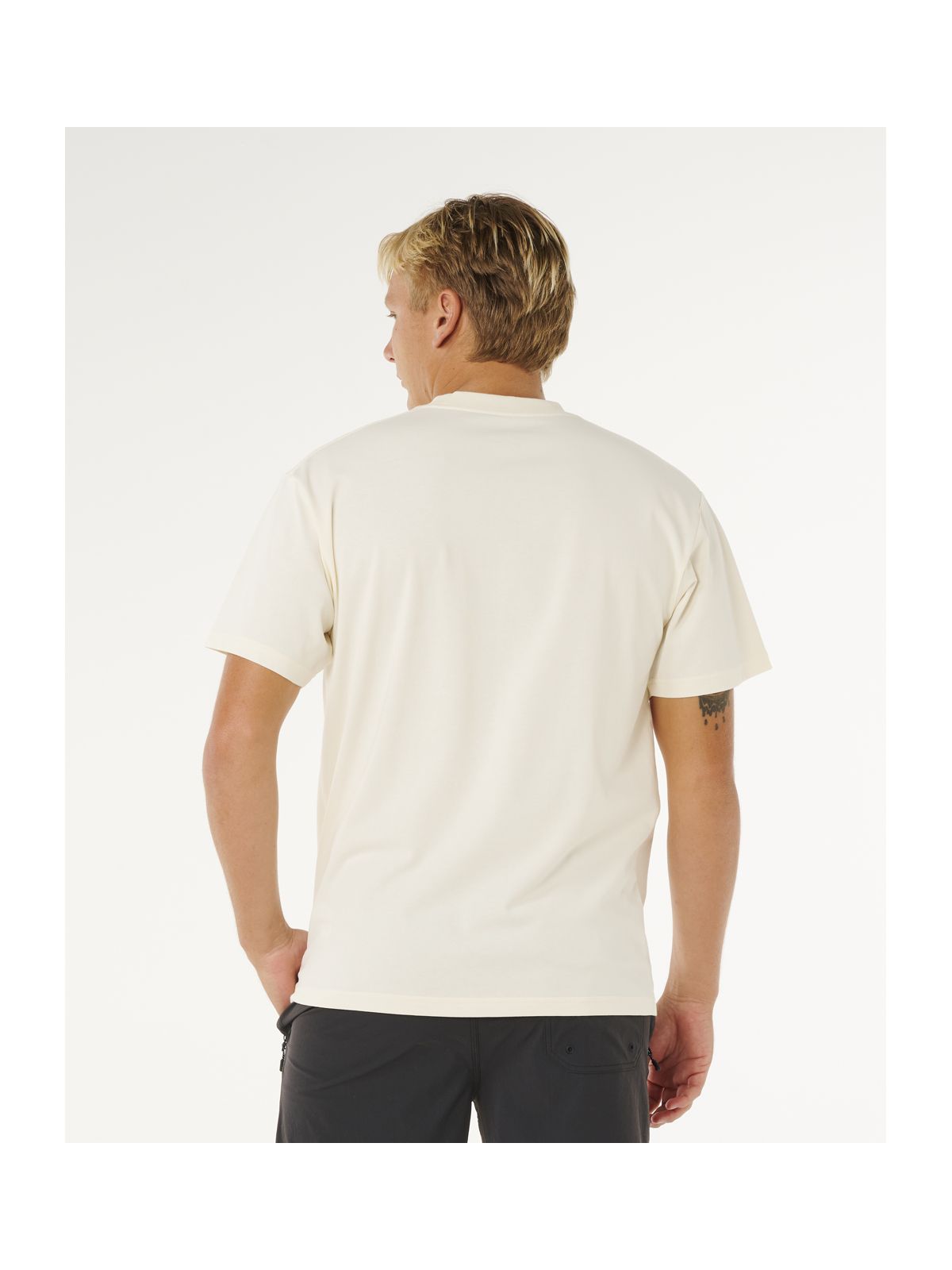 Koszulka męska RIP CURL Search Rig Tee biała