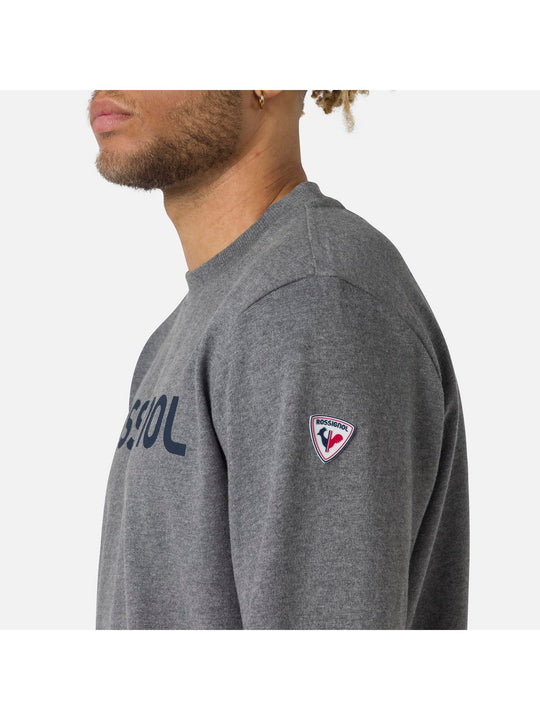Bluza Rossignol LOGO SWEAT RN FL szary - Adventure Sports
