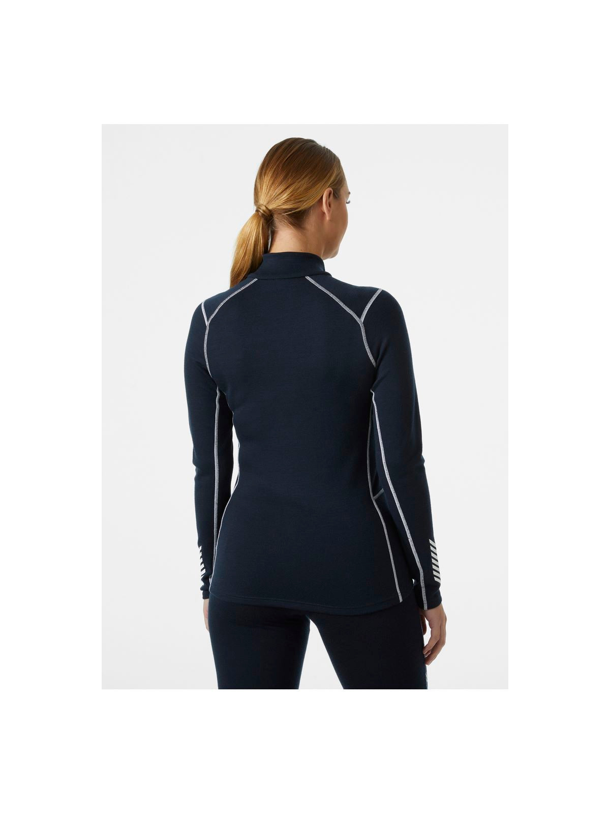 Koszulka damska Helly Hansen W Lifa Merino Midw 1/2 Zip niebieski - Adventure Sports
