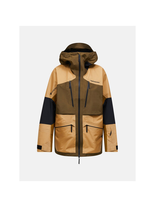 Kurtka PEAK PERFORMANCE M Vertical Gore-Tex Pro Jacket brązowy
