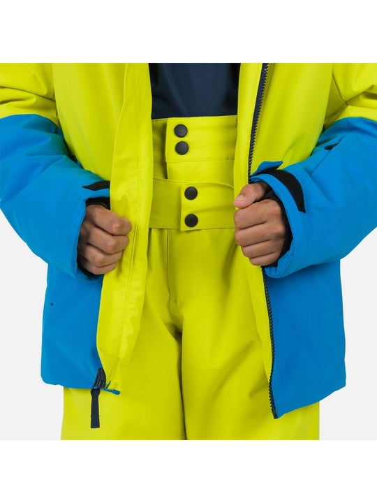 Kurtka narciarska dziecięca Rossignol Jr Wispile Jkt zielony - Adventure Sports
