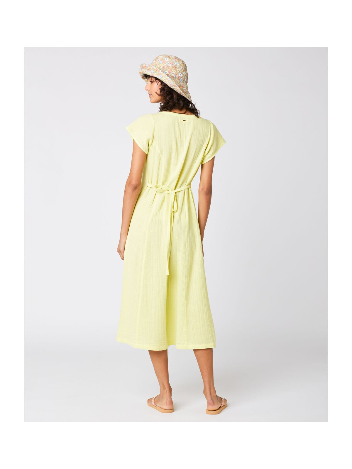 Sukienka RIP CURL Premium Surf Long Dress żółty - Adventure Sports