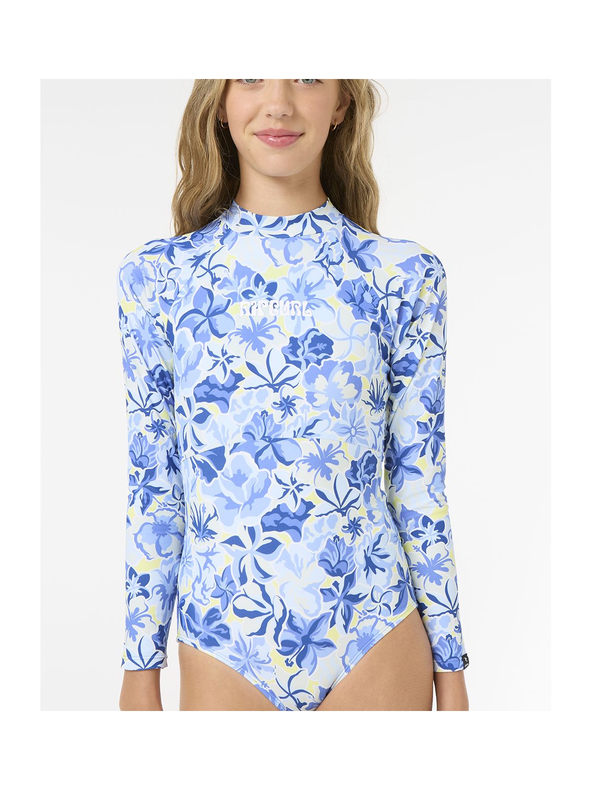 Lycra RIP CURL Island Bliss Surfsuit-Girl niebieski