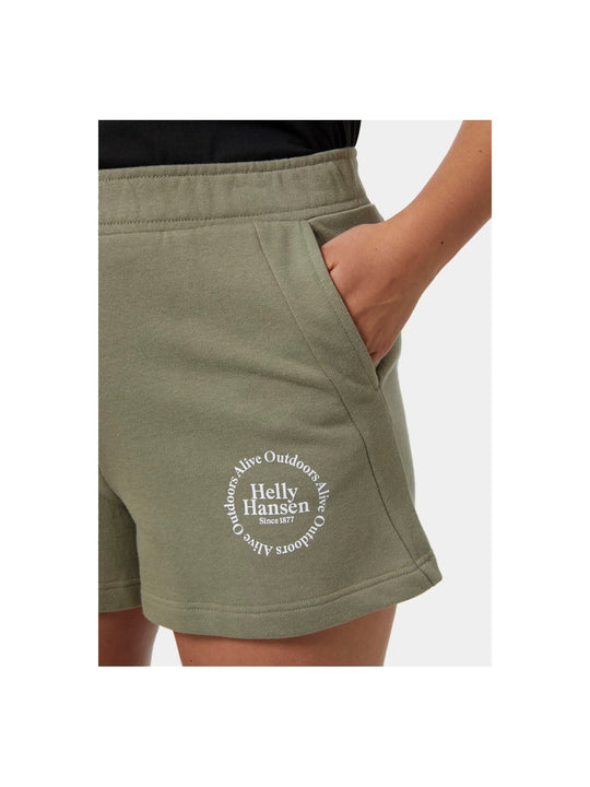 Szorty HELLY HANSEN W Core Sweat Shorts zielony - Adventure Sports
