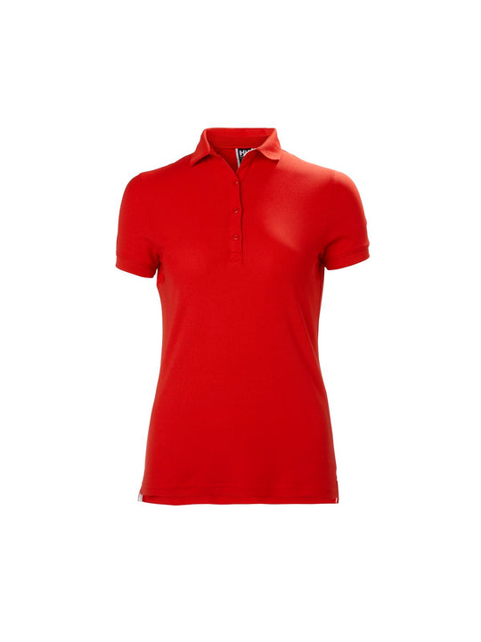 Koszulka HELLY HANSEN W Crewline Polo czerwony - Adventure Sports
