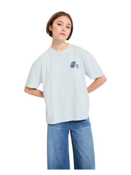 Koszulka damska VOLCOM Fa Bruno Lucas 2 Tee niebieski
