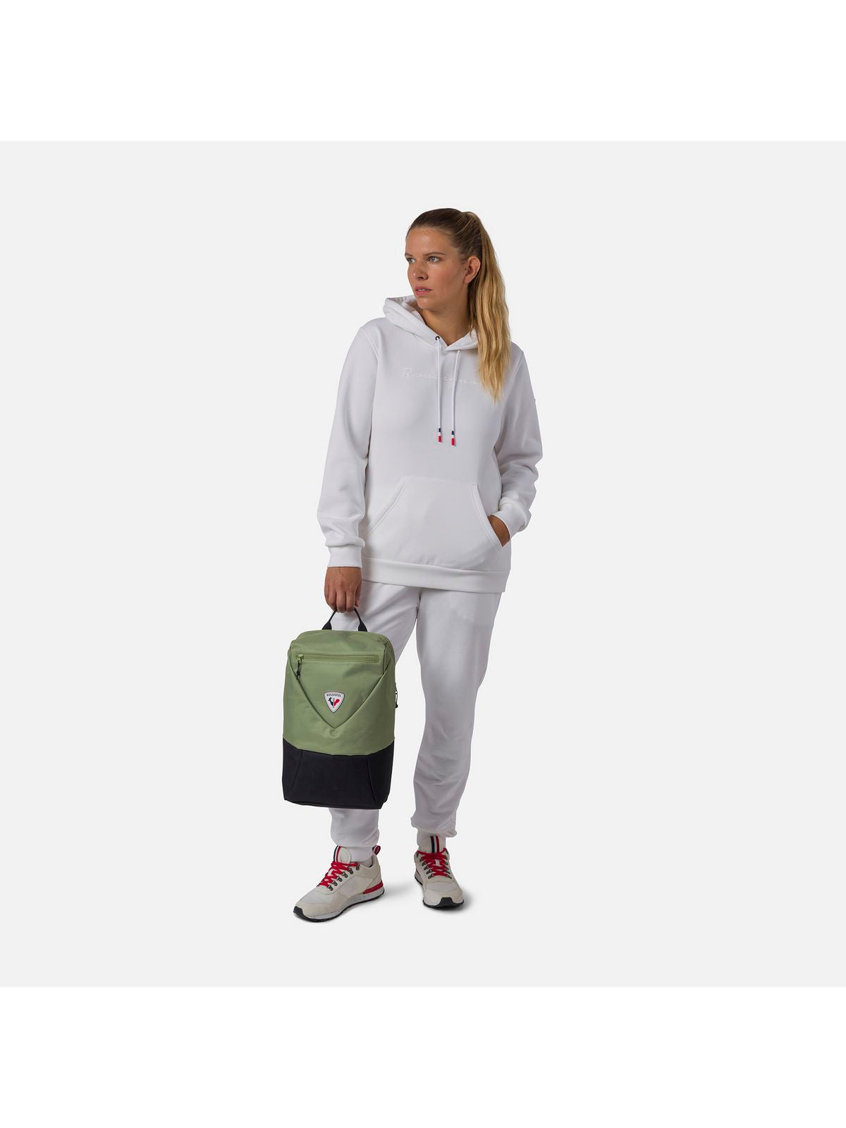 Bluza Rossignol W LOGO SWEAT HOOD FT TU - 2XS - Adventure Sports