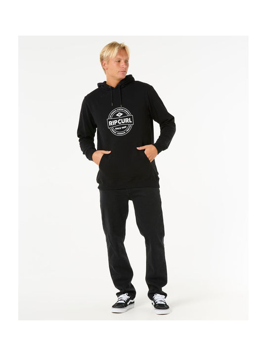 Bluza męska z kapturem RIP CURL Stapler Hood czarna
