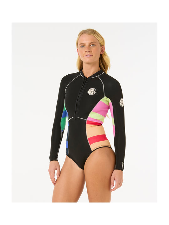 Pianka damska RIP CURL G-Bomb 1.5Mm Ls Fz Full Spring czarna
