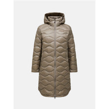 Płaszcz puchowa damski PEAK PERFORMANCE Helium Down Coat beżowy
