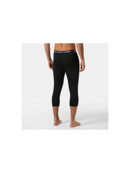 Legginsy męskie HELLY HANSEN Lifa Merino Midweight 3/4 Pant  kolor czarny
