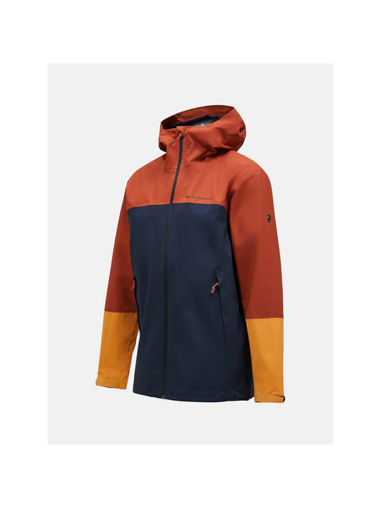 Kurtka Peak Performance M Trail Hipe Shell Jacket niebieski - Adventure Sports
