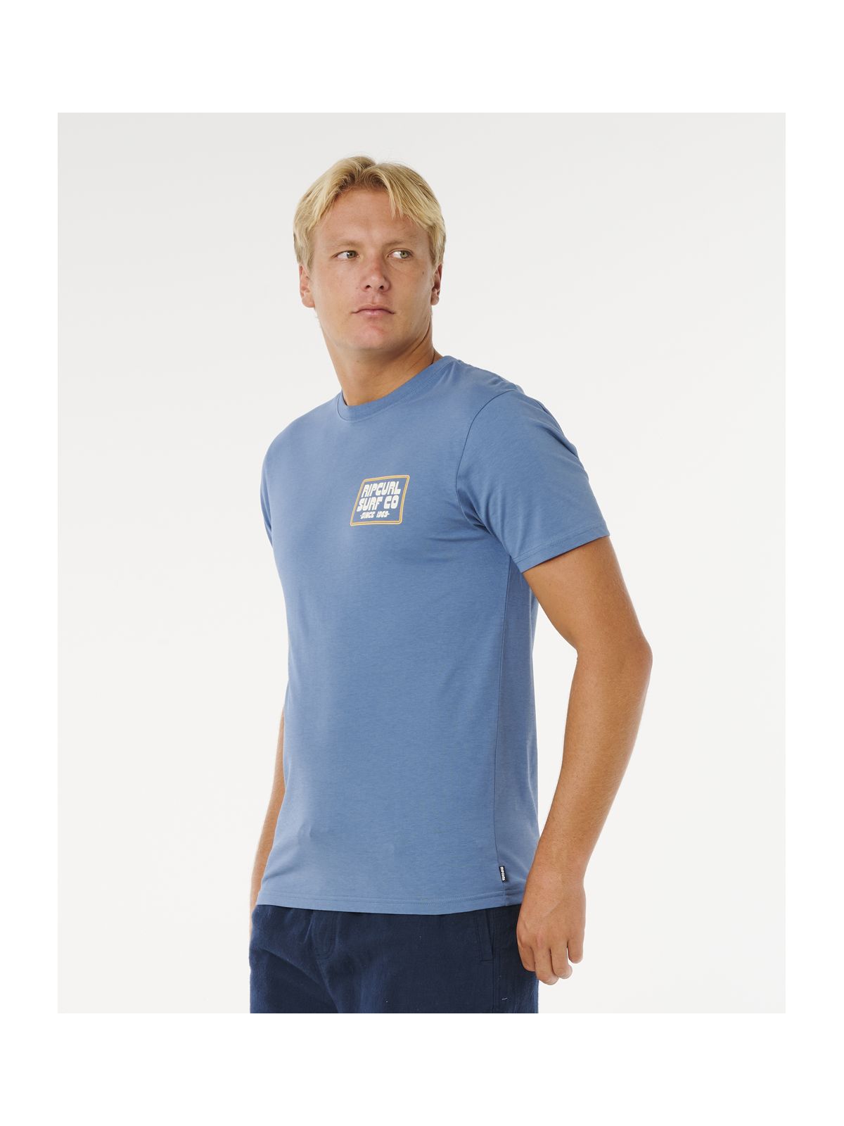 Koszulka męska RIP CURL Pacific Rinse Sunrise Tee niebieska