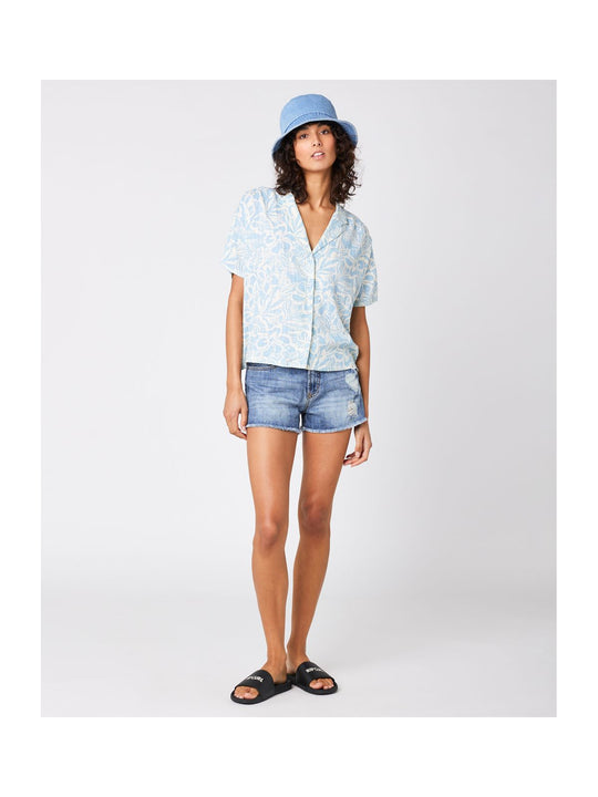 KOSZULA RIP CURL SUNCHASER SHIRT niebieski - S - Koszula - Adventure Sports
