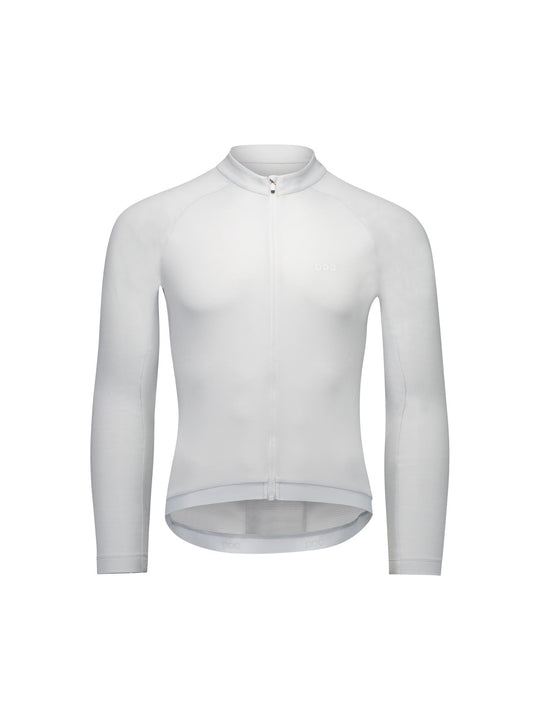 Koszulka rowerowa POC M's Thermal Lite LS Jersey szara
