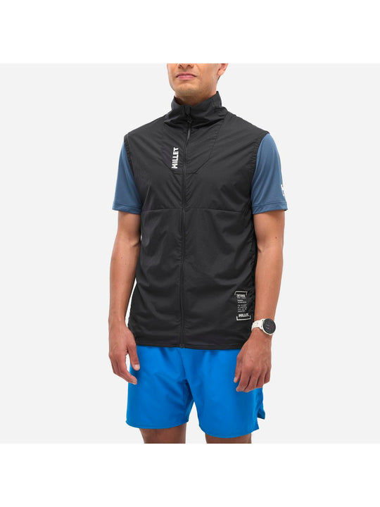 Kamizelka męska MILLET Intense Windbreaker Vest M czarna

