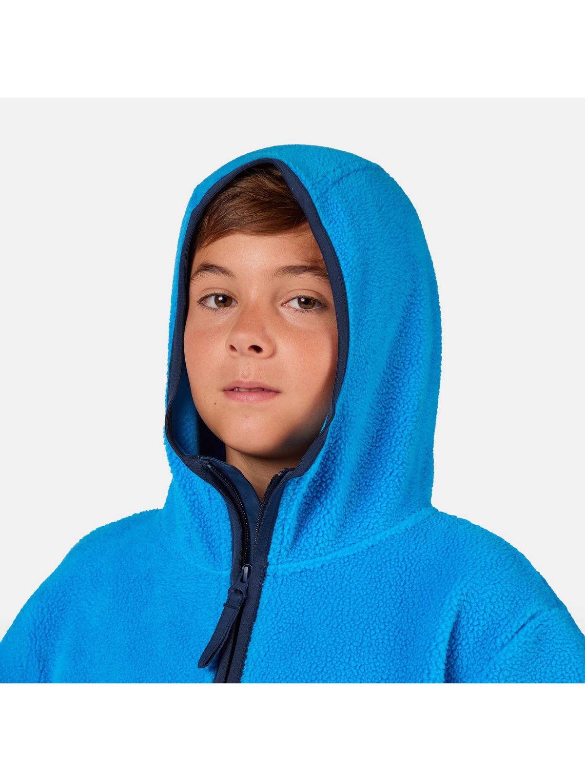Bluza dziecięca ROSSIGNOL JR ALLTRACK ANORAK FLEECE niebieska