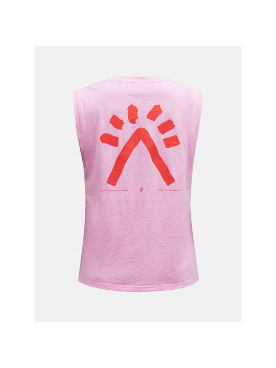 Koszulka PEAK PERFORMANCE Explore Graphic Sleeveless Women - Adventure Sports
