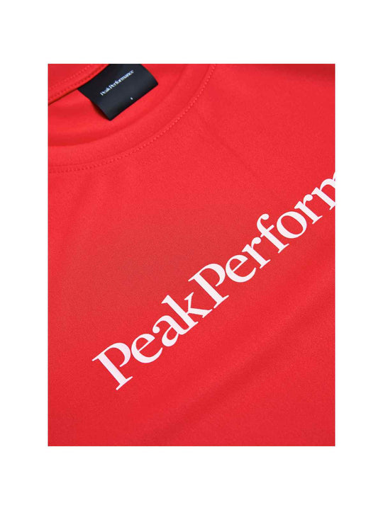 Koszulka PEAK PERFORMANCE Active Tee Women czerwony - Adventure Sports
