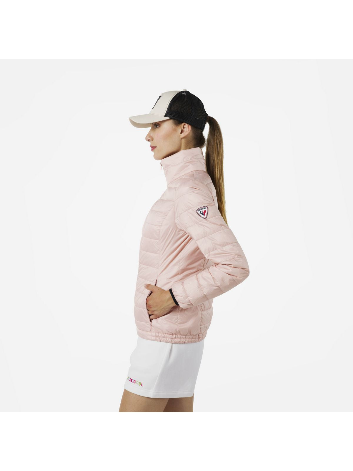 Kurtka wodoodporna ROSSIGNOL W Rossi Light Jkt różowa - Adventure Sports