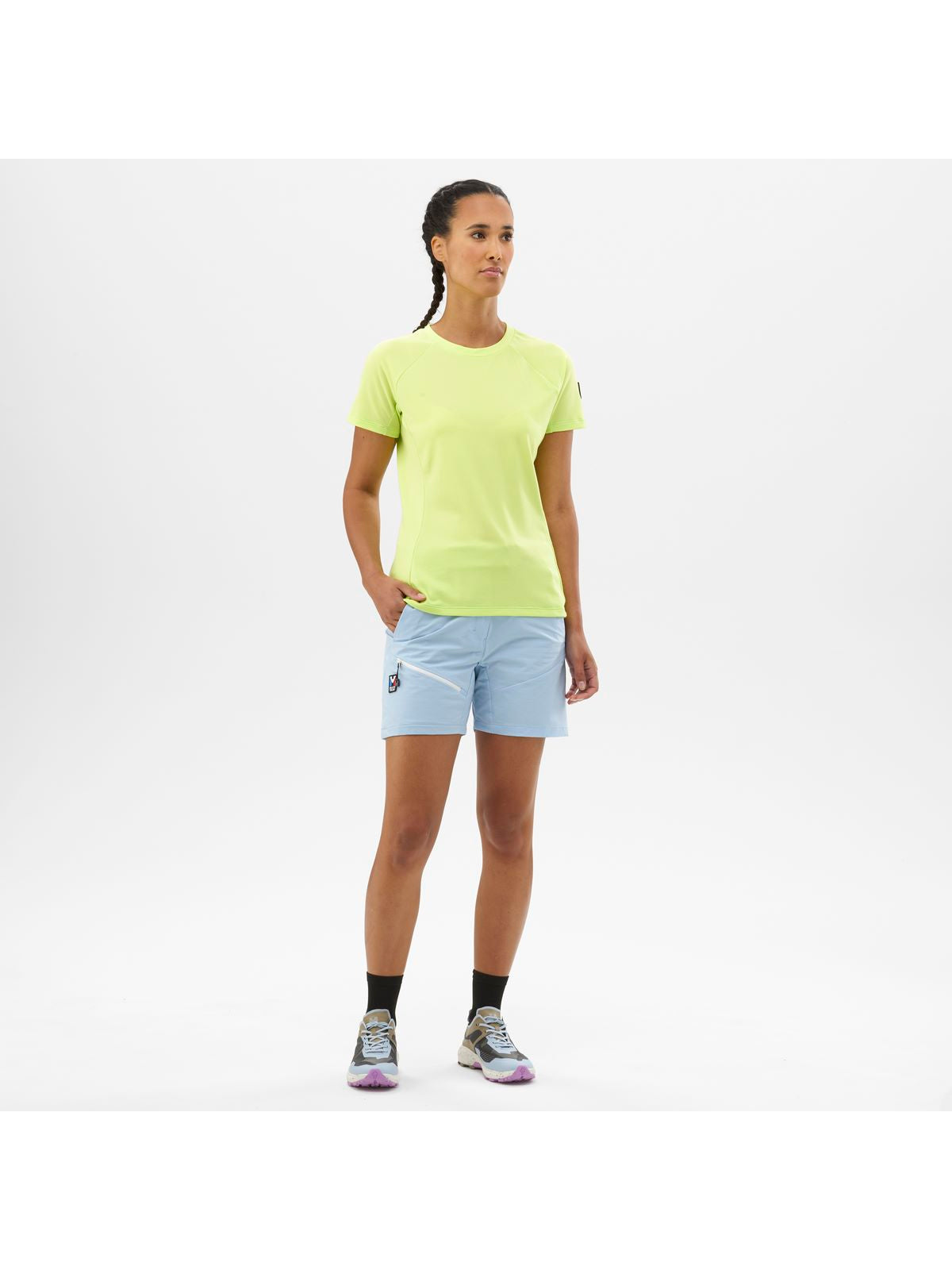 Szorty MILLET W Trilogy Icon Short niebieski - Adventure Sports