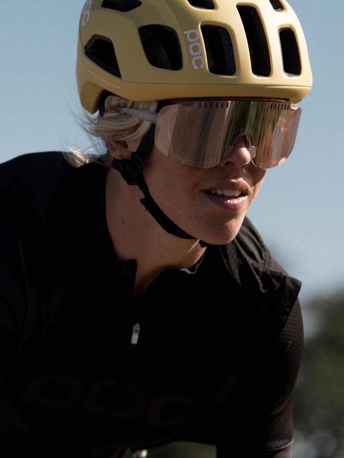Okulary rowerowe POC DEVOUR Clarity Trail Brown/Silver Mirror Cat 2 - ONE SIZE - Adventure Sports