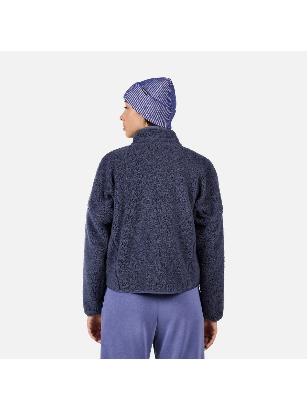 Bluza damska ROSSIGNOL W ALLTRACK SNAP SHERPA JKT niebieska