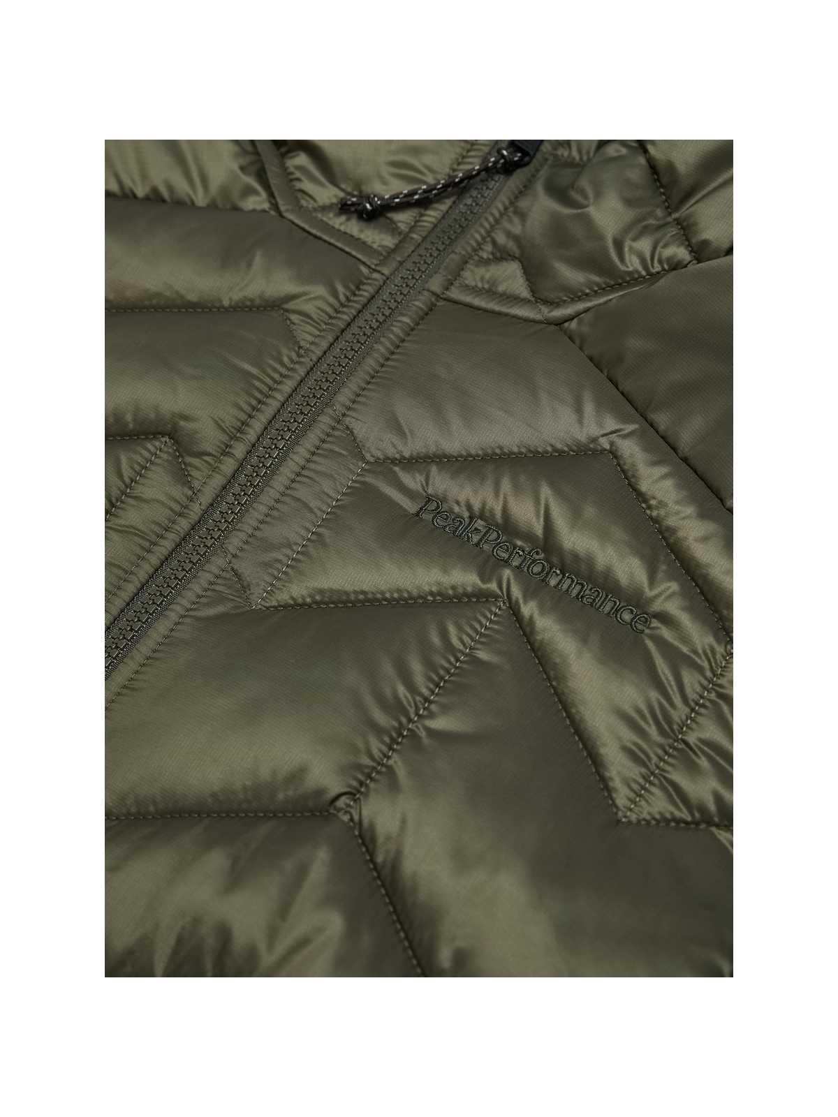 Kurtka PEAK PERFORMANCE Elevate Liner Hood Jacket Men zielony - Adventure Sports
