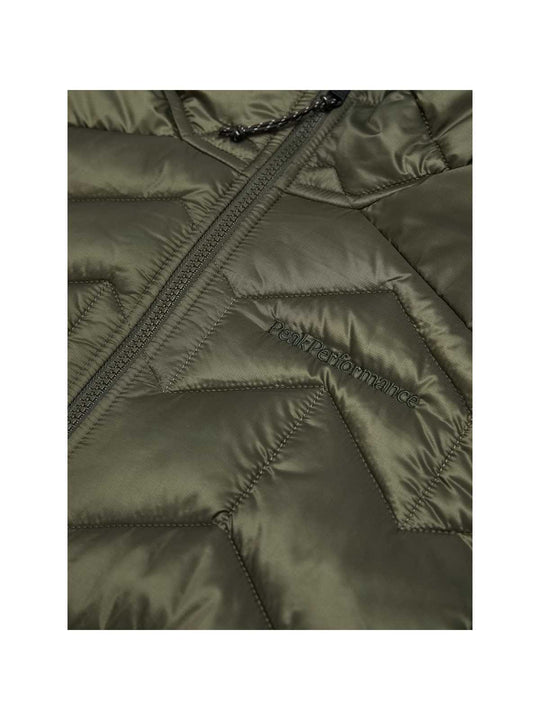 Kurtka PEAK PERFORMANCE Elevate Liner Hood Jacket Men zielony - Adventure Sports
