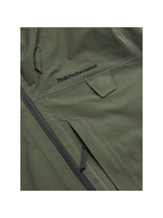 Kurtka narciarska Peak Performance W Alpine Gore-Tex 2L zielony - Adventure Sports
