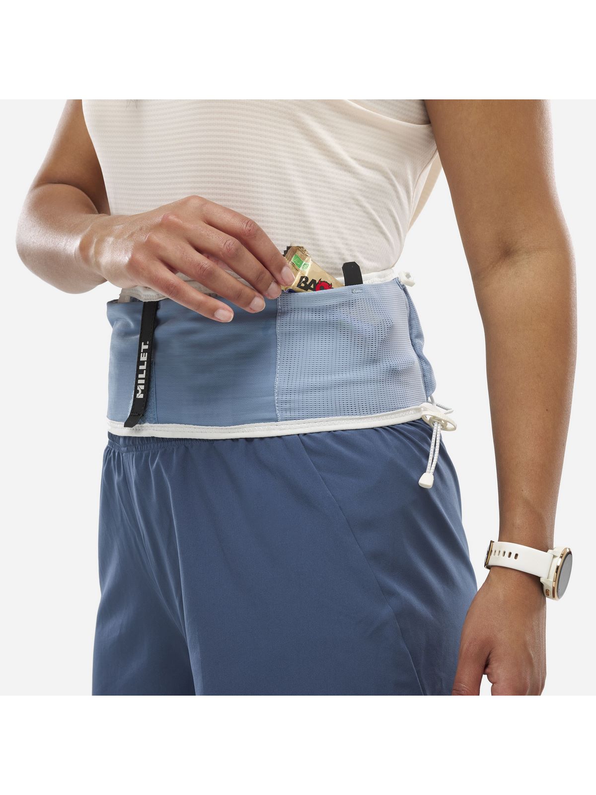 Pas biegowy MILLET INTENSE BELT niebieski