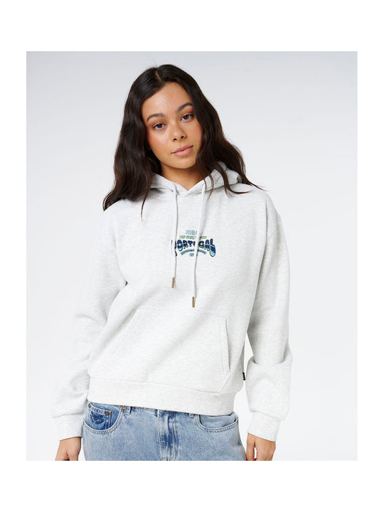 Bluza damska RIP CURL Peniche Merch Hood szara
