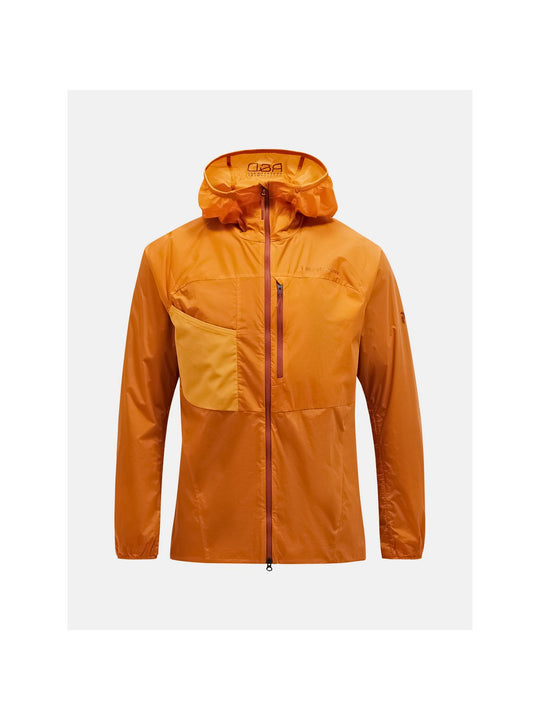 Kurtka Peak Performance M Vislight Alpha Jacket pomarańczowy - Adventure Sports
