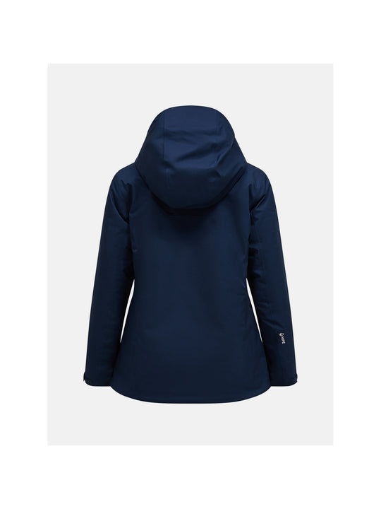 Kurtka narciarska damska PEAK PERFORMANCE Anima HIPE 2L Insulated Shell Jacket granatowa
