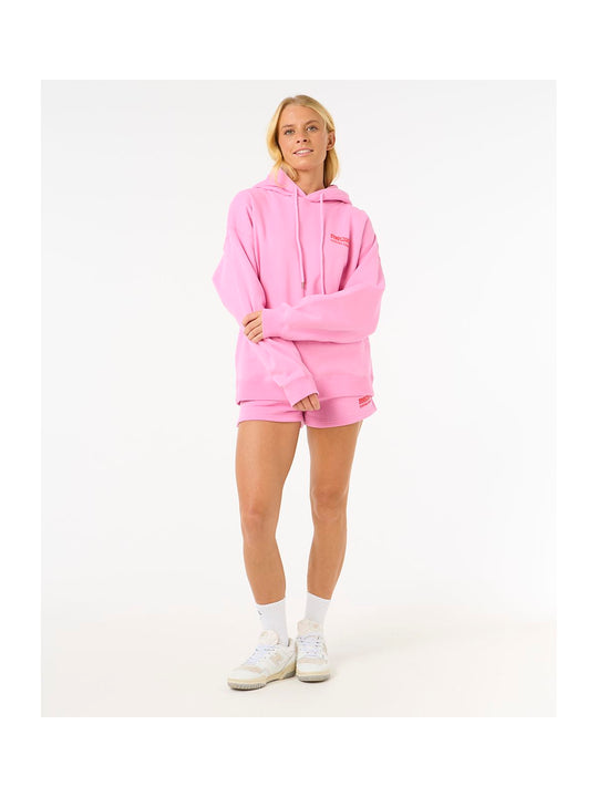 Bluza damska RIP CURL Surf Puff Heritage Hood różowa
