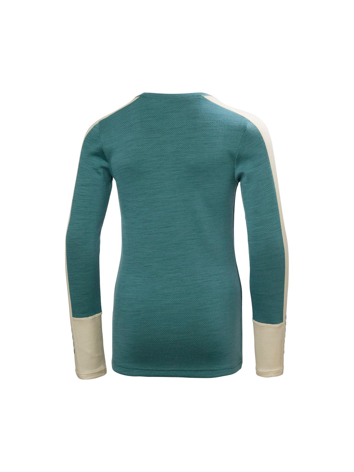 Bielizna termiczna dziecięca HELLY HANSEN JR LIFA MERINO MIDWEIGHT SET zielona