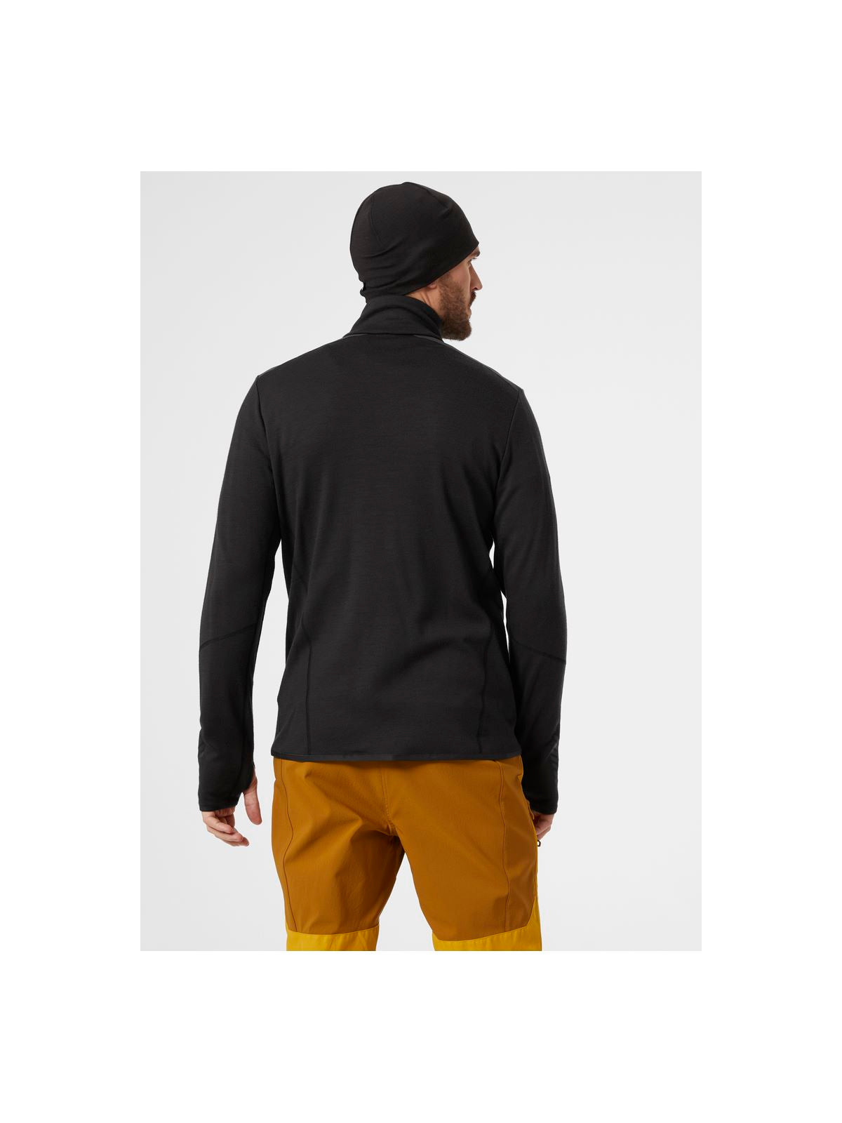 Koszulka Helly Hansen Lifa Merino Midlayer czarny - Adventure Sports