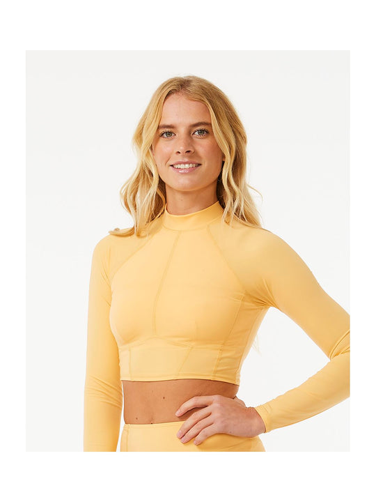 Lycra RIP CURL Mirage Ultimate Ls Rash Guard pomarańczowy - Adventure Sports
