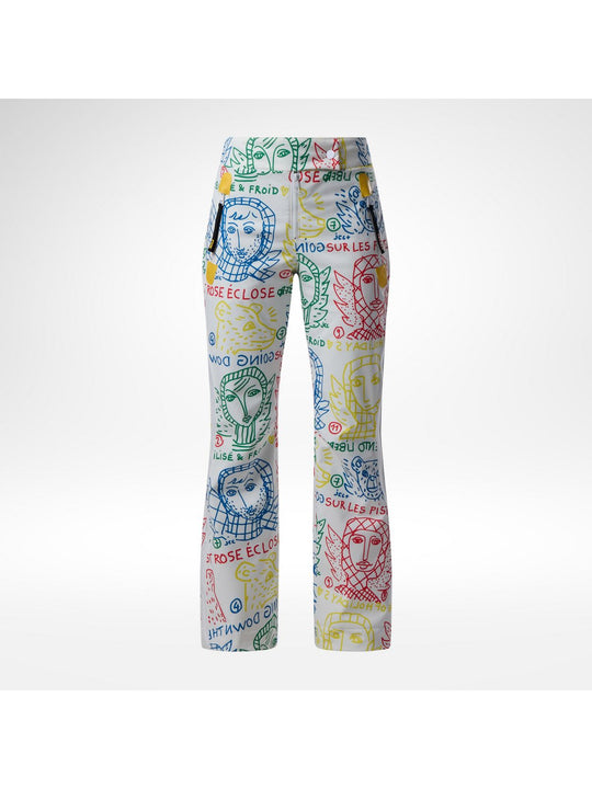 Spodnie narciarskie damskie ROSSIGNOL W Jcc Seasonal Ski Pant multikolor
