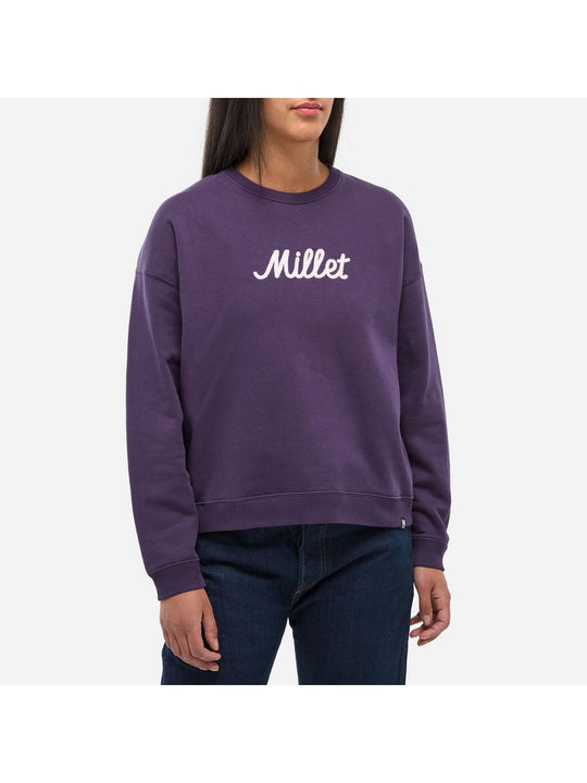 Bluza damska MILLET Chamonix Sweat Crneck W fioletowa
