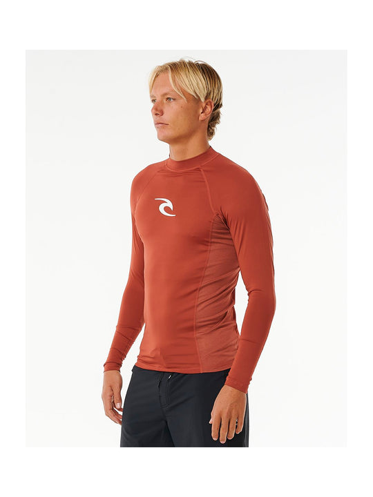 Lycra RIP CURL Waves Upf Perf L/S czerwony
