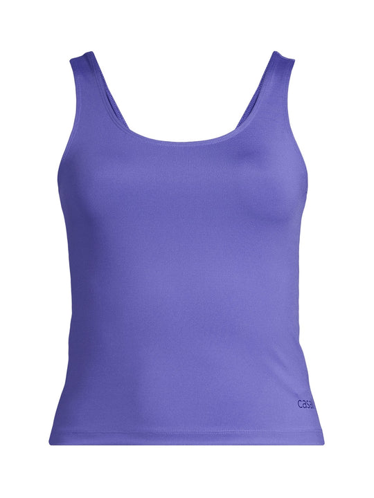 Koszulka treningowa damska CASALL Scoop Tank kolor fioletowy
