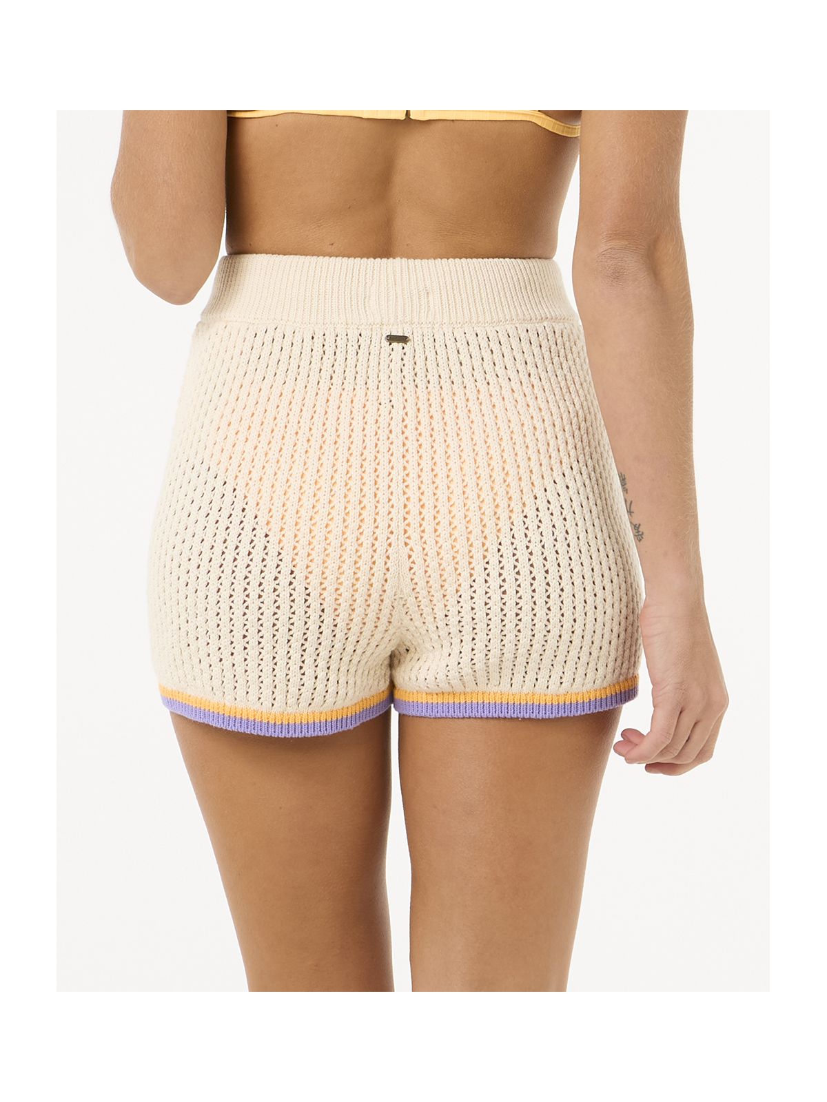 Szorty RIP CURL Cala Vadella Crochet Short biały