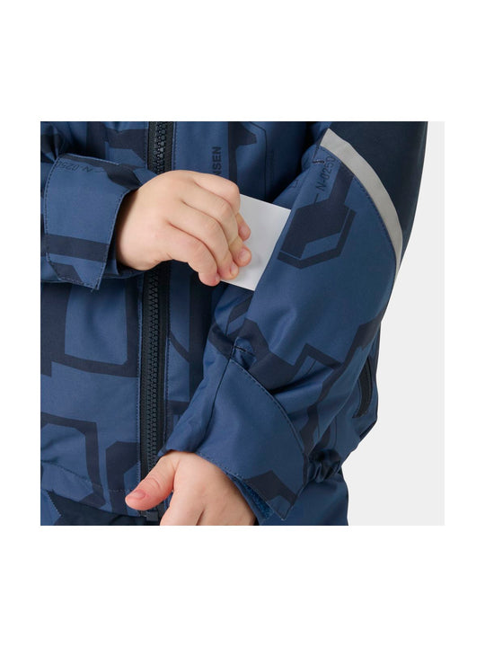 Kurtka narciarska dziecięca HELLY HANSEN K LEGEND JACKET granatowa
