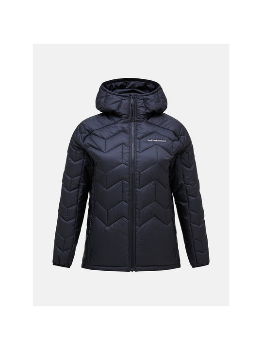 Kurtka zimowa damska Peak Performance W Elevate Liner Hood czarny

