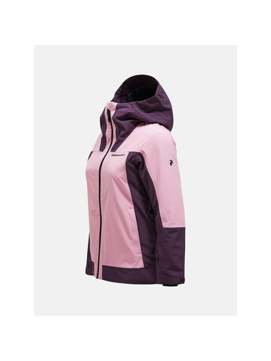 Damska kurtka na narty Peak Performance W Rider Tech Insulated Ja brązowy - Kurtka narciarska - Adventure Sports
