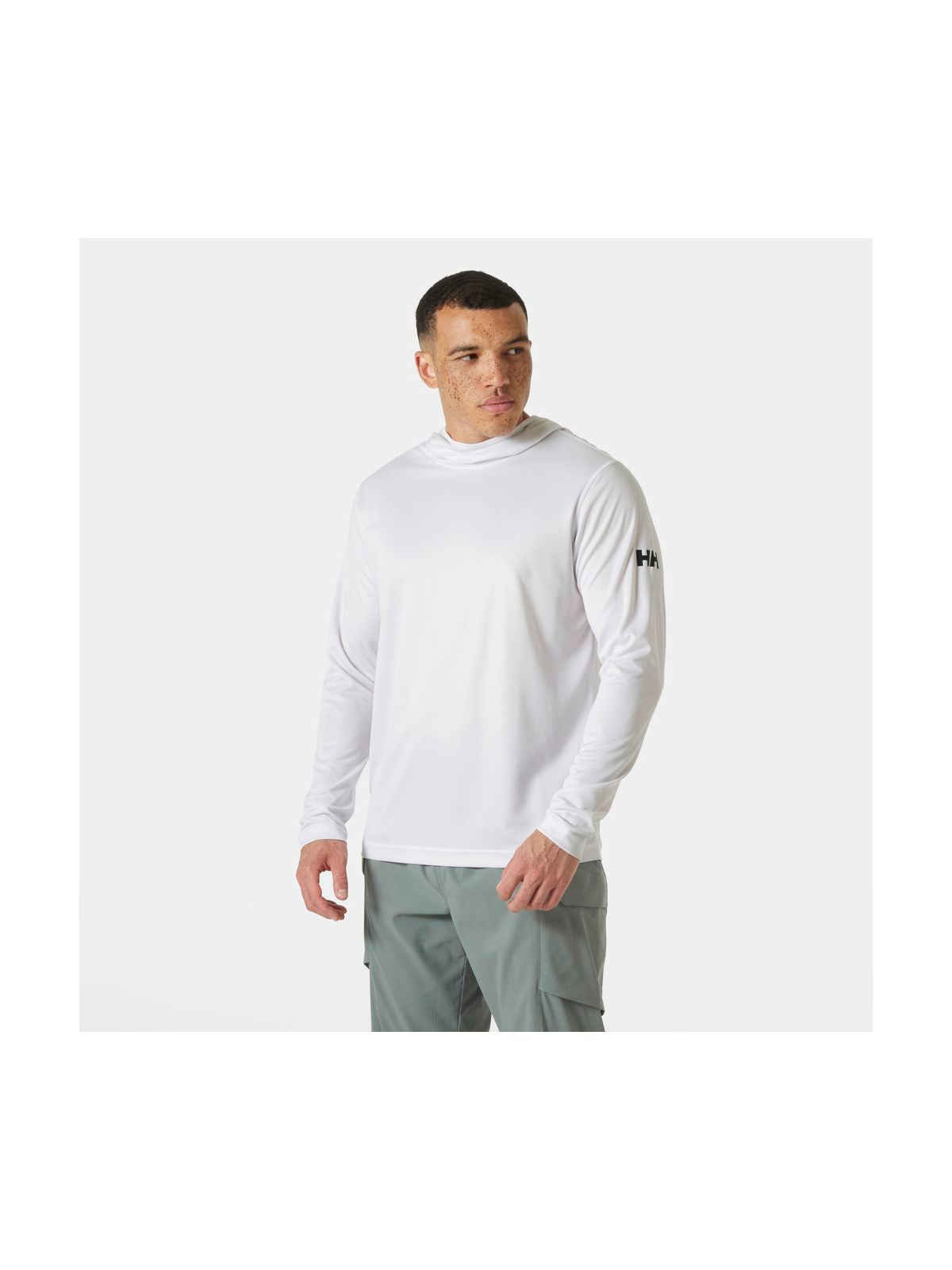 Bielizna termiczna męska HELLY HANSEN HH TECH HOODIE biała