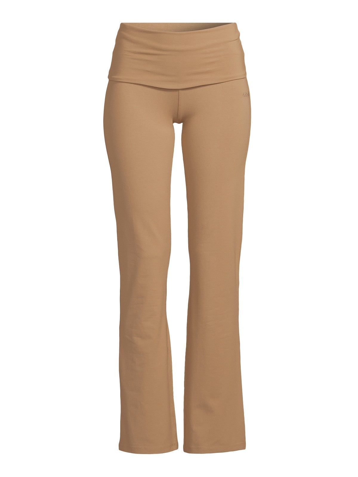 Spodnie damskie CASALL Sublime Folded Flare Pants kolor brązowy
